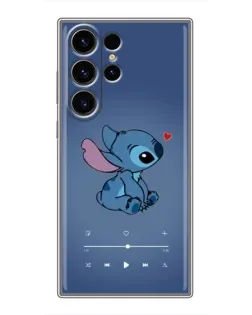 Чехол для Samsung Galaxy S22 Ultra с картинкой «Музыкальный Stitch» Чехол для Samsung Galaxy S22 Ultra с картинкой «Музыкальный Stitch»