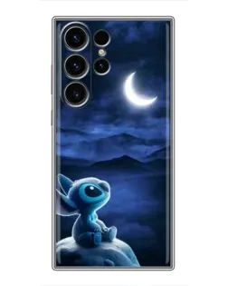 Чехол для Samsung Galaxy S22 Ultra с картинкой «Лунная ночь Стича» Чехол для Samsung Galaxy S22 Ultra с картинкой «Лунная ночь Стича»