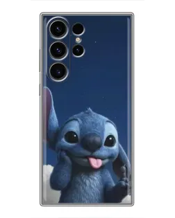 Чехол для Samsung Galaxy S22 Ultra с картинкой «Стич в облаках» Чехол для Samsung Galaxy S22 Ultra с картинкой «Стич в облаках»