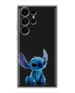 Чехол для Samsung Galaxy S22 Ultra с картинкой «Стич на черном» Чехол для Samsung Galaxy S22 Ultra с картинкой «Стич на черном»