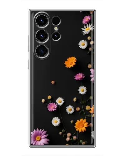 Чехол для Samsung Galaxy S22 Ultra с картинкой «Цветочная композиция»