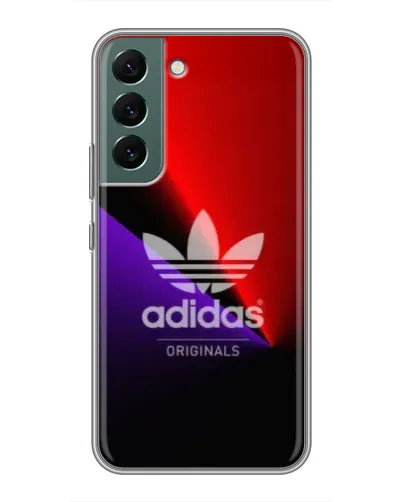 Чехол для Samsung Galaxy S22 с картинкой «Adidas Red Neon» Чехол для Samsung Galaxy S22 с картинкой «Adidas Red Neon»
