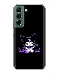 Чохол для Samsung Galaxy S22 з картинкою «Електрична Kuromi»