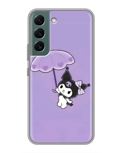 Чехол для Samsung Galaxy S22 с картинкой «Kuromi с зонтиком» Чехол для Samsung Galaxy S22 с картинкой «Kuromi с зонтиком»