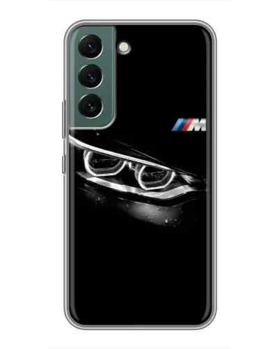 Чехол для Samsung Galaxy S22 с картинкой «BMW — взгляд тигра» Чехол для Samsung Galaxy S22 с картинкой «BMW — взгляд тигра»