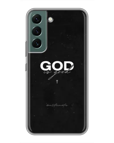 Чехол для Samsung Galaxy S22 с картинкой «GOD — Бог над всем» Чехол для Samsung Galaxy S22 с картинкой «GOD — Бог над всем»