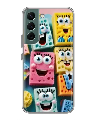Чохол для Samsung Galaxy S22 з картинкою «Кольорові губки»