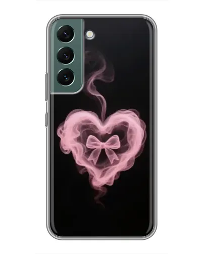 Чехол для Samsung Galaxy S22 с картинкой «Дымчатое сердце» Чехол для Samsung Galaxy S22 с картинкой «Дымчатое сердце»