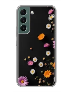 Чехол для Samsung Galaxy S22 с картинкой «Цветочная композиция» Чехол для Samsung Galaxy S22 с картинкой «Цветочная композиция»
