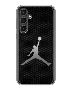 Чехол для Samsung Galaxy S23 FE с картинкой «Jordan Dark Carbon»