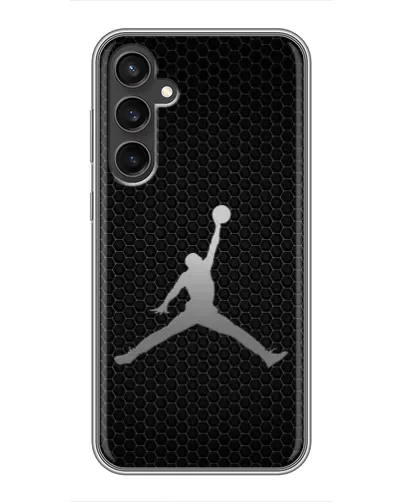 Чехол для Samsung Galaxy S23 FE с картинкой «Jordan Dark Carbon»