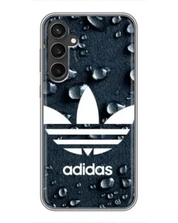 Чехол для Samsung Galaxy S23 FE с картинкой «Adidas Trefoil Blue»