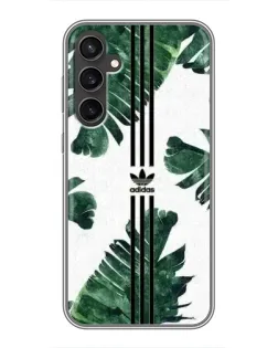 Чехол для Samsung Galaxy S23 FE с картинкой «Пальмовые листья адидас»