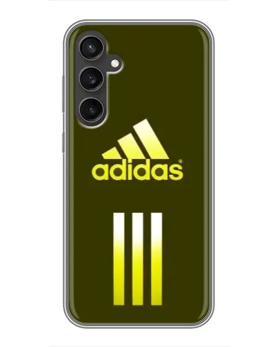 Чехол для Samsung Galaxy S23 FE с картинкой «Оливковый градиент Adidas»