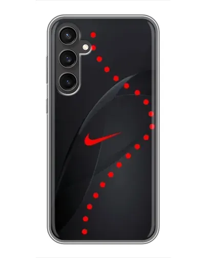 Чехол для Samsung Galaxy S23 FE с картинкой «Абстрактный дизайн Nike»
