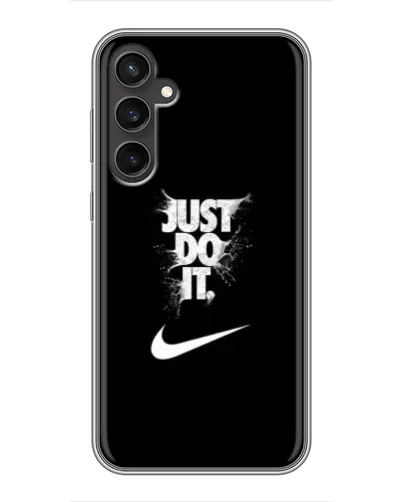 Чехол для Samsung Galaxy S23 FE с картинкой «Текстовый принт Nike»
