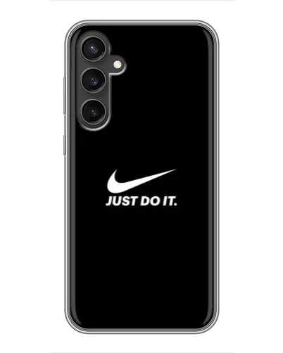 Чехол для Samsung Galaxy S23 FE с картинкой «Минимализм от Nike»