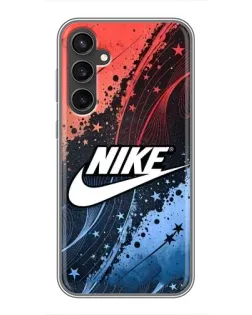 Чехол для Samsung Galaxy S23 FE с картинкой «Градиентный принт Найк»