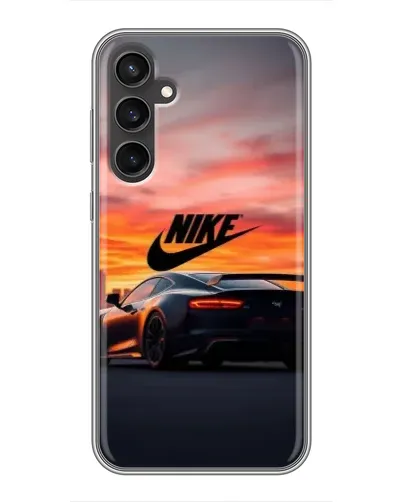 Чехол для Samsung Galaxy S23 FE с картинкой «Nike и суперкар»