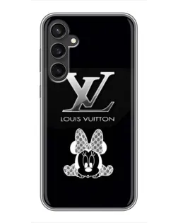 Чехол для Samsung Galaxy S23 FE с картинкой «LV и Минни Маус»