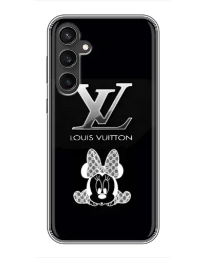 Чехол для Samsung Galaxy S23 FE с картинкой «LV и Минни Маус»