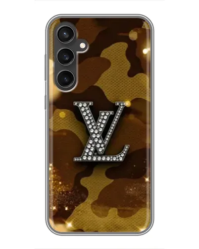 Чехол для Samsung Galaxy S23 FE с картинкой «Камуфляжный Louis Vuitton»