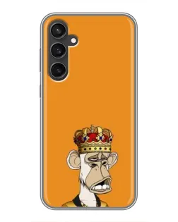 Чехол для Samsung Galaxy S23 FE с картинкой «Золотая обезьяна Bored Ape»