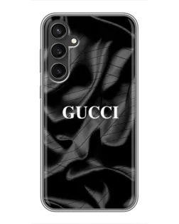 Чехол для Samsung Galaxy S23 FE с картинкой «Gucci — шелковые волны» Чехол для Samsung Galaxy S23 FE с картинкой «Gucci — шелковые волны»