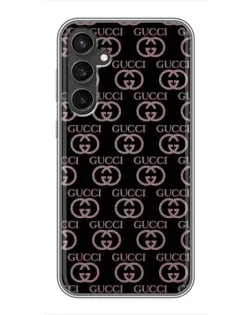 Чохол для Samsung Galaxy S23 FE з картинкою «Класична монограма Gucci»