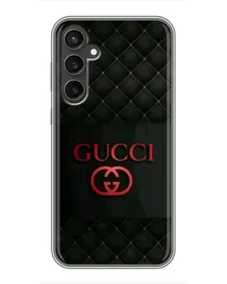 Чохол для Samsung Galaxy S23 FE з картинкою «Gucci — стьобаний чорний»