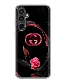 Чохол для Samsung Galaxy S23 FE з картинкою «Gucci — неонова троянда»