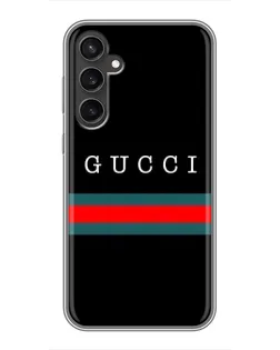 Чохол для Samsung Galaxy S23 FE з картинкою «Gucci — червоний пояс»