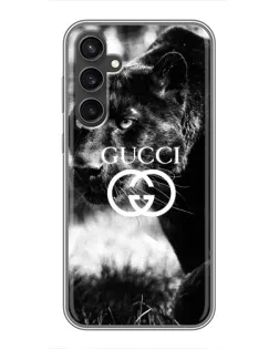 Чехол для Samsung Galaxy S23 FE с картинкой «Gucci — дикая природа»