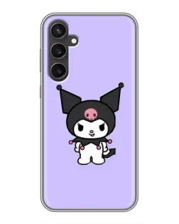 Чехол для Samsung Galaxy S23 FE с картинкой «Kuromi — нежный фиолетовый» Чехол для Samsung Galaxy S23 FE с картинкой «Kuromi — нежный фиолетовый»