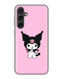 Чехол для Samsung Galaxy S23 FE с картинкой «Kuromi — розовая нежность» Чехол для Samsung Galaxy S23 FE с картинкой «Kuromi — розовая нежность»
