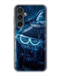 Чохол для Samsung Galaxy S23 FE з картинкою «BMW під дощем»