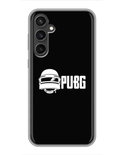 Чехол для Samsung Galaxy S23 FE с картинкой «PUBG — классический лого»