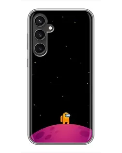 Чехол для Samsung Galaxy S23 FE с картинкой «Одинокий герой на планете»