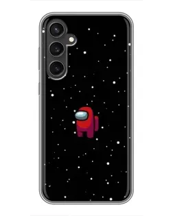 Чехол для Samsung Galaxy S23 FE с картинкой «Красный Among Us»