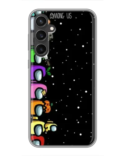 Чехол для Samsung Galaxy S23 FE с картинкой «Команда Among Us»