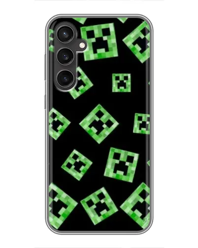 Чехол для Samsung Galaxy S23 FE с картинкой «Паттерн с криперами»