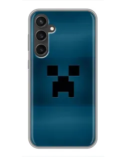 Чехол для Samsung Galaxy S23 FE с картинкой «Крипер текстура»