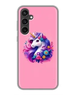 Чехол для Samsung Galaxy S23 FE с картинкой «Сказочный единорог»