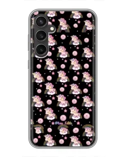 Чехол для Samsung Galaxy S23 FE с картинкой «Magic Unicorn паттерн»
