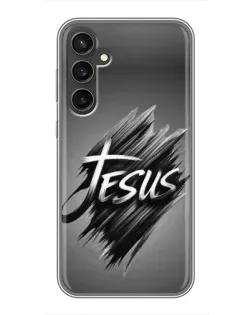 Чохол для Samsung Galaxy S23 FE з картинкою «Напис Jesus Graffiti»