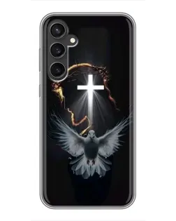 Чохол для Samsung Galaxy S23 FE з картинкою «Голуб та Світло»