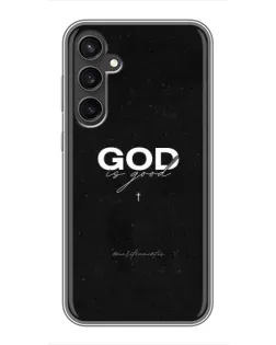Чохол для Samsung Galaxy S23 FE з картинкою «GOD — Бог над усім»