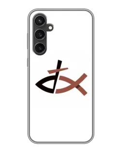 Чохол для Samsung Galaxy S23 FE з картинкою «Риба та хрест»