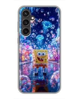 Чехол для Samsung Galaxy S23 FE с картинкой «Неоновый океан»