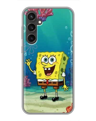 Чехол для Samsung Galaxy S23 FE с картинкой «Подводный привет»